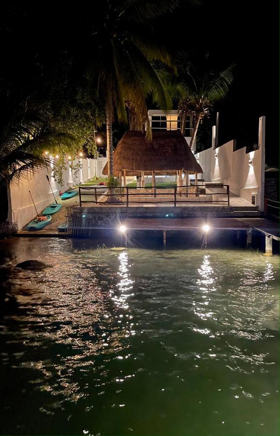 Casa La Joya Bacalar Apartamento Exterior foto